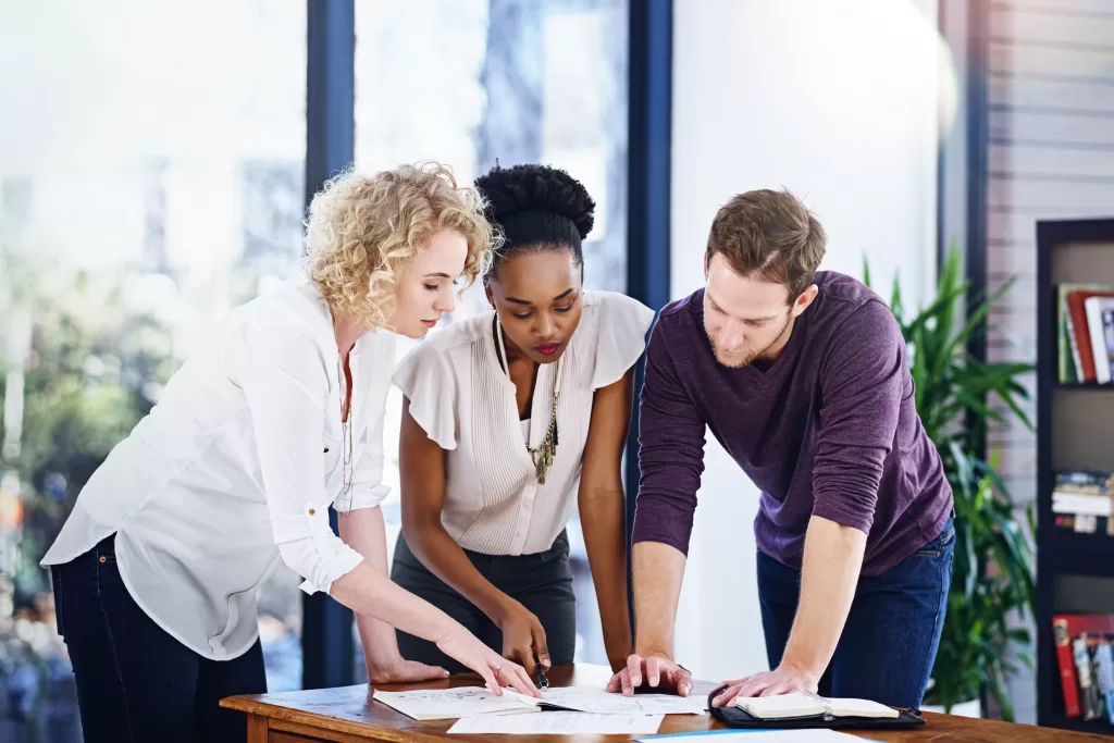 o que e datashet reunião de colaboradores