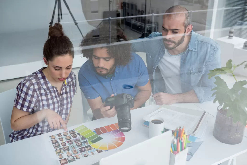 impressão cmyk analise de cores