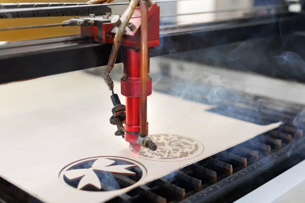 corte a laser mdf qual maquina