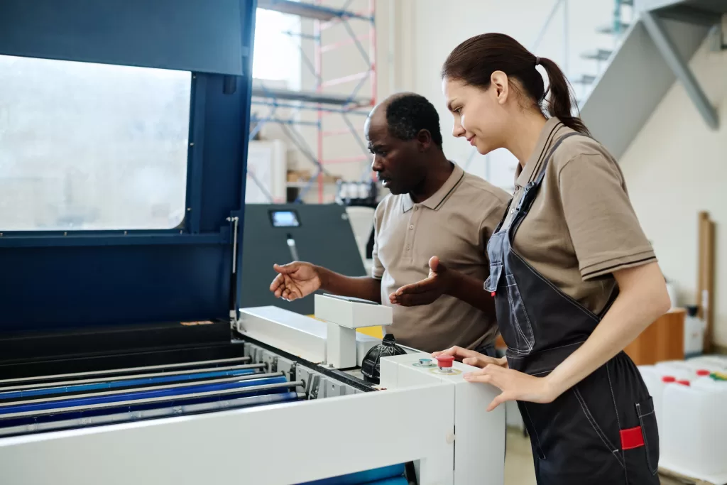 impressoras industriais principais tipos