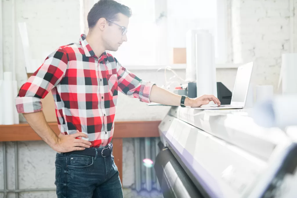 controle de impressão programando